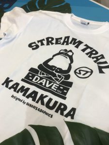 Stream Trail KAMAKURA オリジナルTシャツ発売中